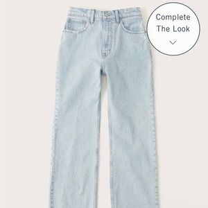 Abercrombie and fitch curve love jeans